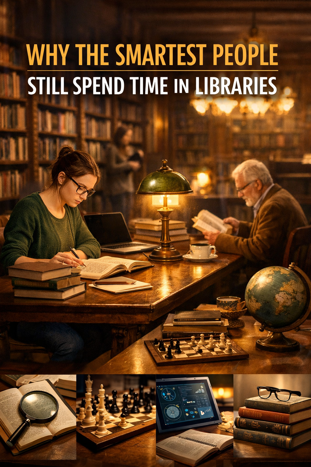 Why the Smartest People Still Spend Time in Libraries
